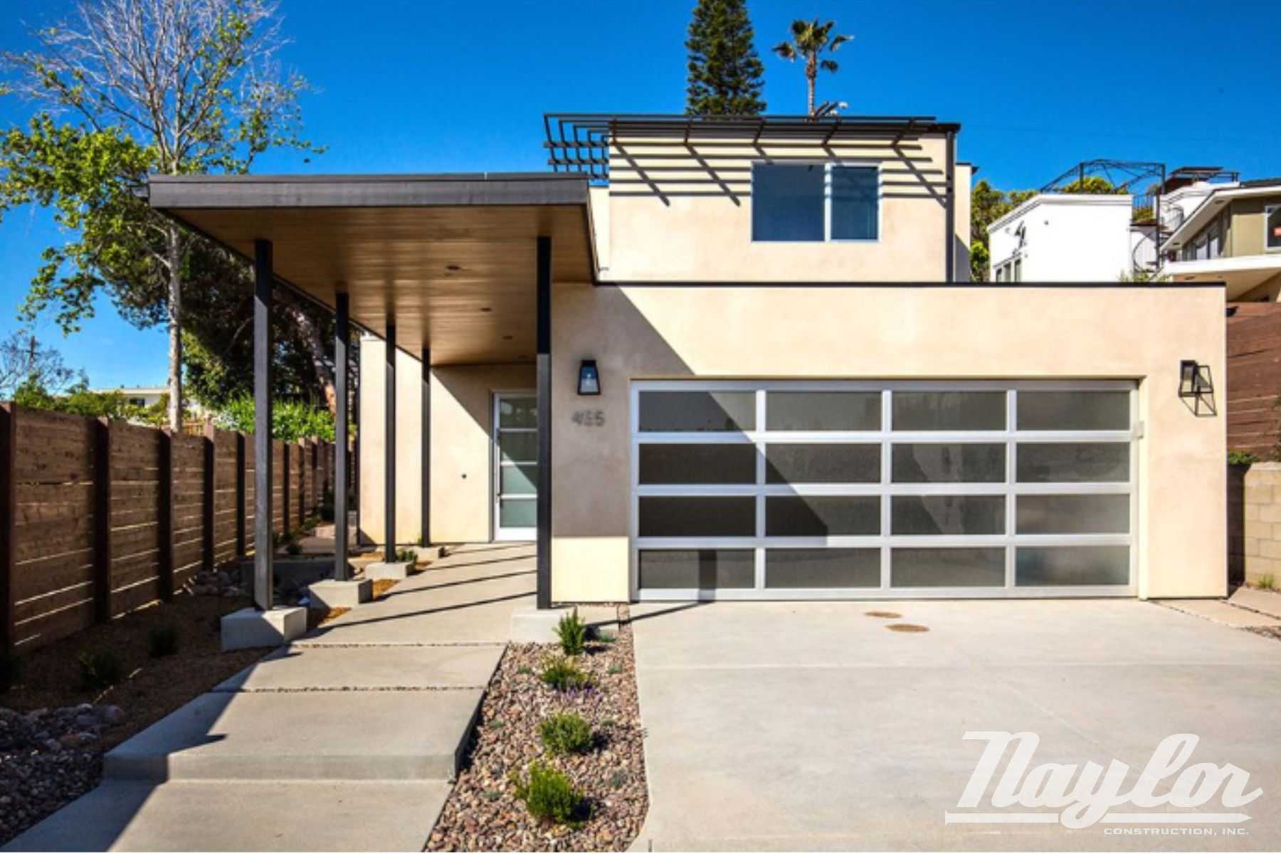 Norfolk Spec Home - Cardiff, CA - Exterior - Naylor Construction - Custom Home Builder - San Diego, CA